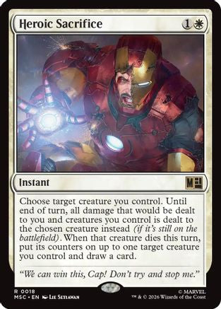 Heroic Return (MSC-017) - Commander: Marvel Super Heroes