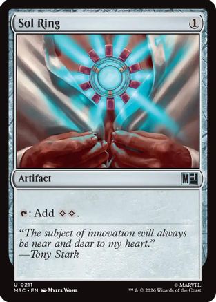 Sol Ring (MSC-211) - Commander: Marvel Super Heroes