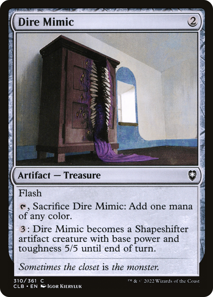 Dire Mimic [Commander Legends: Battle for Baldur's Gate]