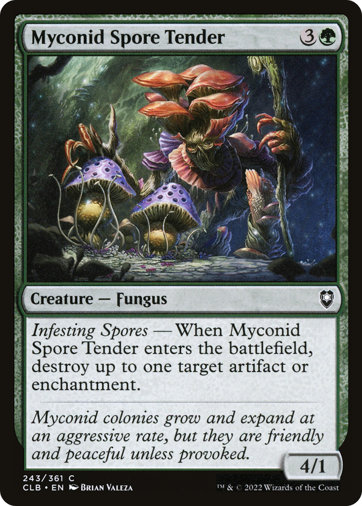 Myconid Spore Tender [Commander Legends: Battle for Baldur's Gate]