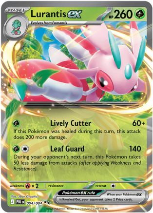Lurantis ex 004/084 - ME05 Pitch Black Holofoil - Double Rare