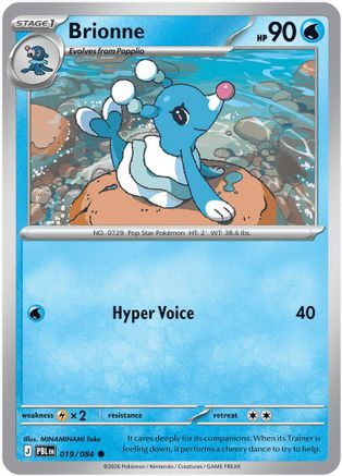 Brionne 019- ME05 Pitch Black  - Common