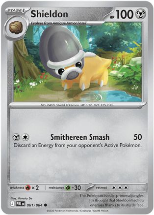 Shieldon 061- ME05 Pitch Black  - Common