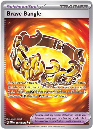Brave Bangle 104- ME05 Pitch Black Holofoil - Ultra Rare