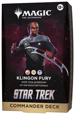 Star Trek Commander Deck - Klingon Fury(Preorder)
