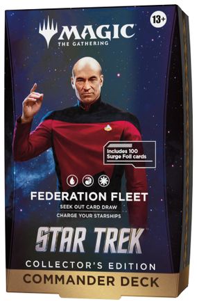 Star Trek Commander Deck - Federation Fleet (Collector's Edition)(Preorder)