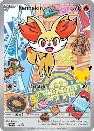Fennekin 059- First Partner Collection 2026 Holofoil - Promo