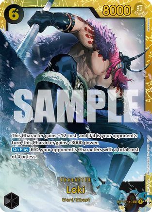 Loki (OP17-119) - The World's Strongest Warriors Foil