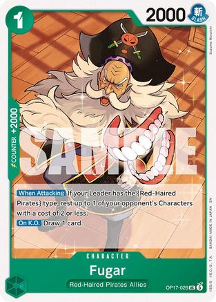 Fugar (OP17-026) - The World's Strongest Warriors