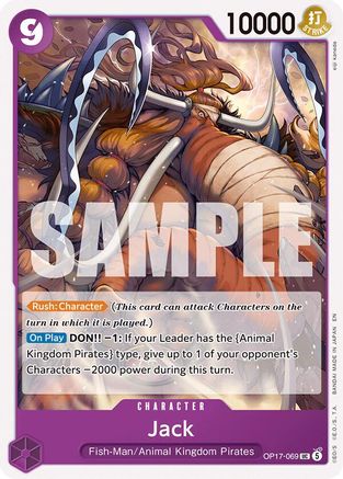Jack (OP17-069) - The World's Strongest Warriors
