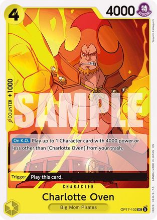 Charlotte Oven (OP17-102) - The World's Strongest Warriors