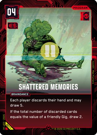 Shattered Memories (B011) - Embracing Power  Beta Starter Deck Foil