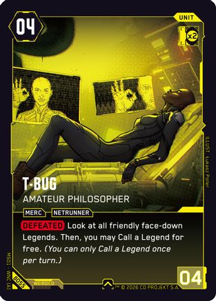 T-Bug - Amateur Philosopher (B055) - Welcome to Night City  Beta