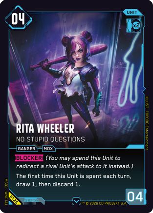 Rita Wheeler - No Stupid Questions (B125) - Welcome to Night City  Beta