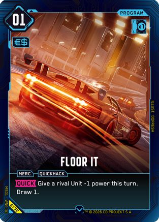 Floor It (B132) - Welcome to Night City  Beta