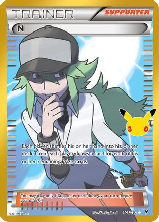 N 101/101 - ME 30th Celebration Classic Collection Holofoil - Classic Collection