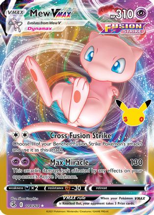Mew VMAX 114/264 - ME 30th Celebration Classic Collection Holofoil - Classic Collection