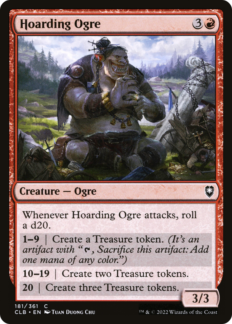 Hoarding Ogre [Commander Legends: Battle for Baldur's Gate]