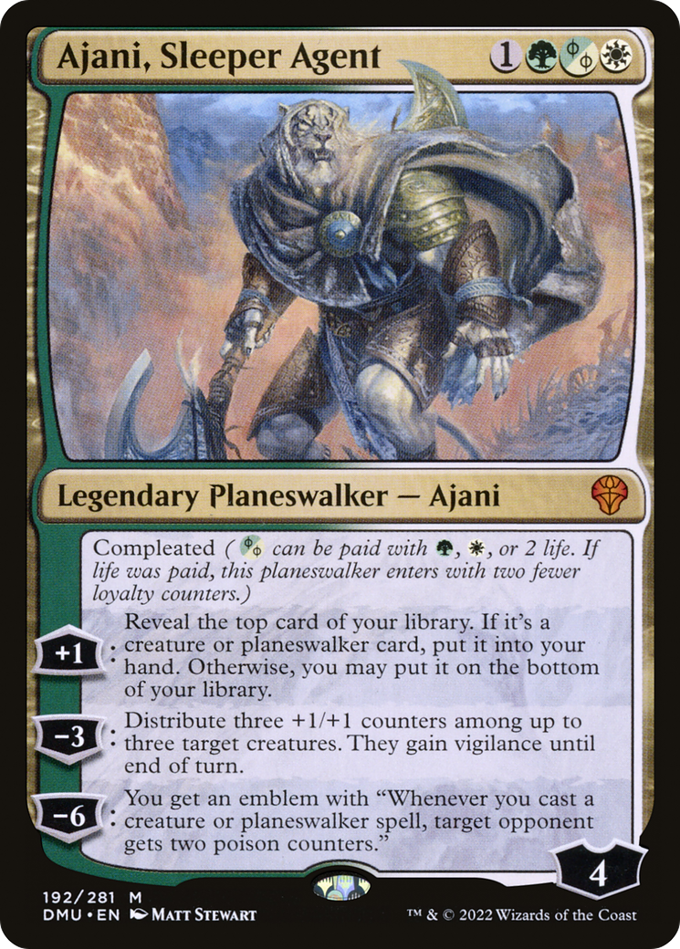 Ajani, Sleeper Agent [Dominaria United]