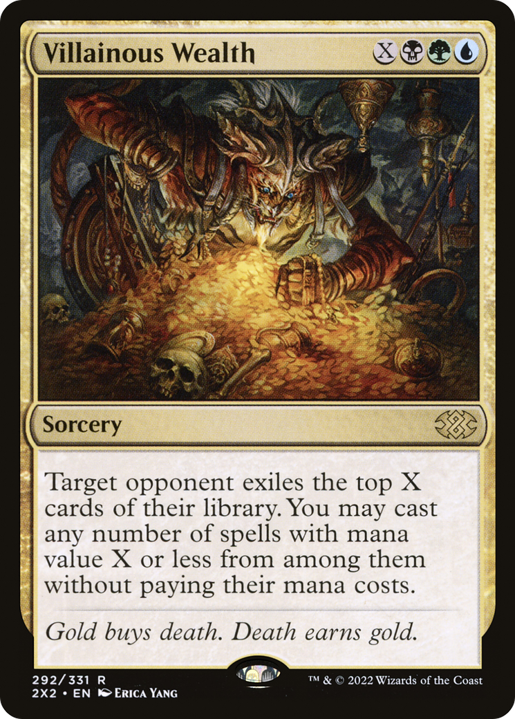 Villainous Wealth [Double Masters 2022]
