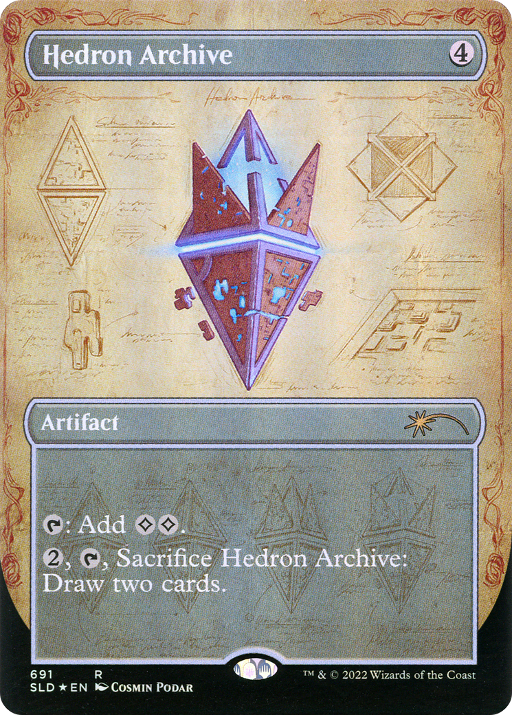 Hedron Archive (Blueprint) [Secret Lair Drop Promos]