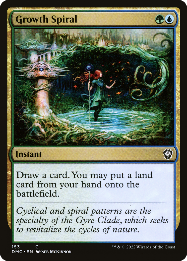 Growth Spiral [Dominaria United Commander]