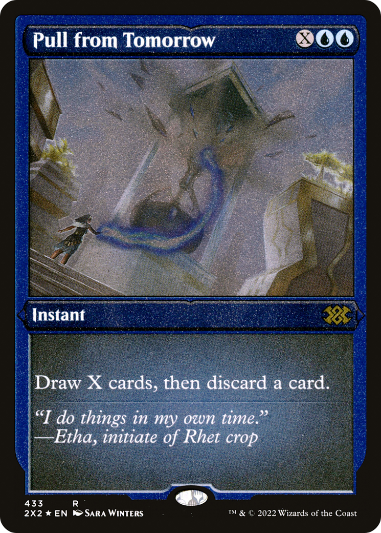Pull from Tomorrow (Foil Etched) [Double Masters 2022]