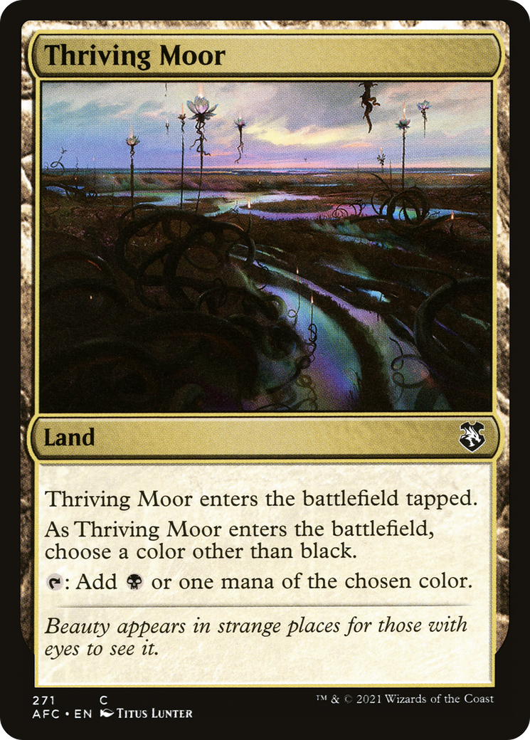 Thriving Moor [Dungeons & Dragons: Adventures in the Forgotten Realms Commander]