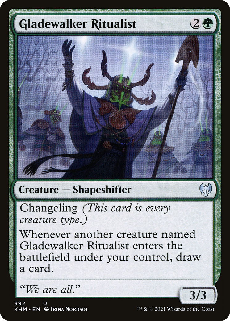 Gladewalker Ritualist [Kaldheim]