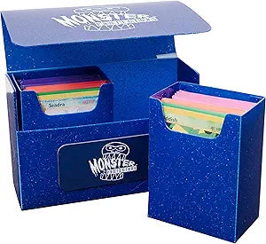 Monster: Double Deck Box - Blue Glitter