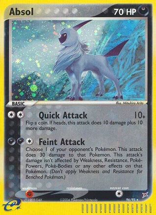 Absol 96/95 - Team Magma vs Team Aqua Holofoil - Secret Rare
