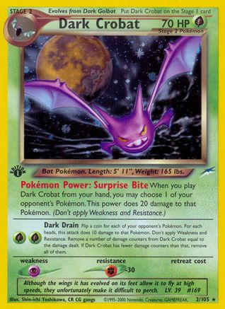 Dark Crobat (2/105) [Neo Destiny Unlimited]
