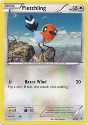 Fletchling (31/39) [XY: Kalos Starter Set]