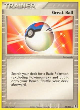 Great Ball (90/113) (Stamped) [EX: Delta Species]