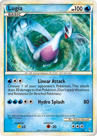 Lugia (Shiny) SL7/95 - Call of Legends Holofoil - Shiny Holo Rare