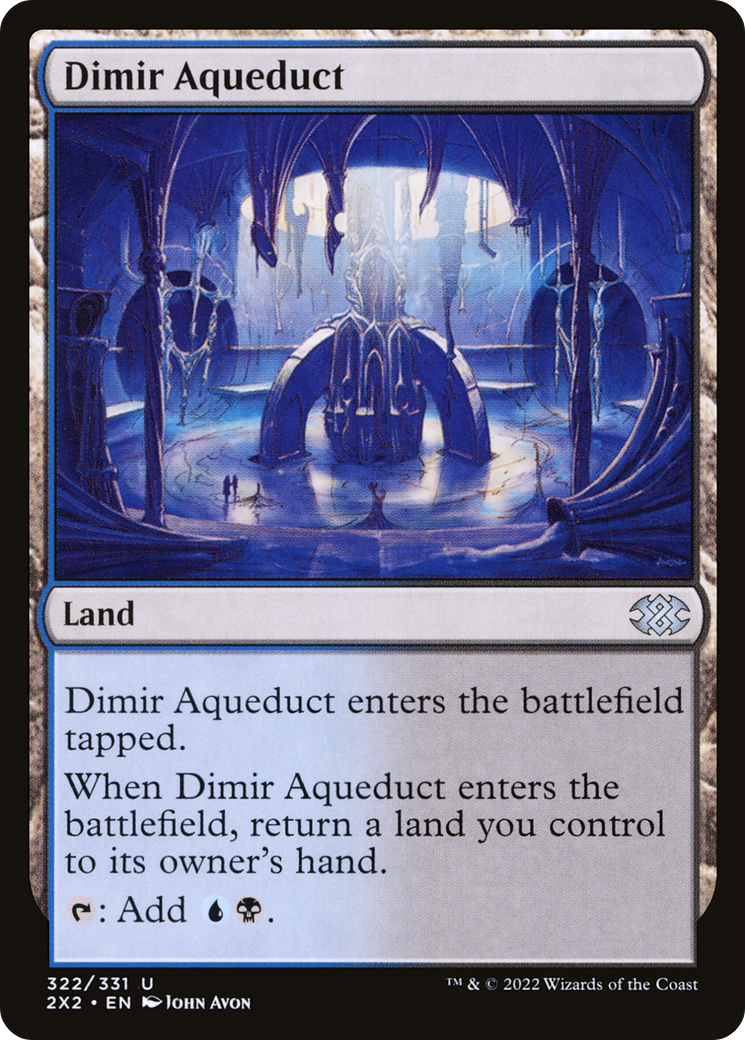 Dimir Aqueduct [Double Masters 2022]