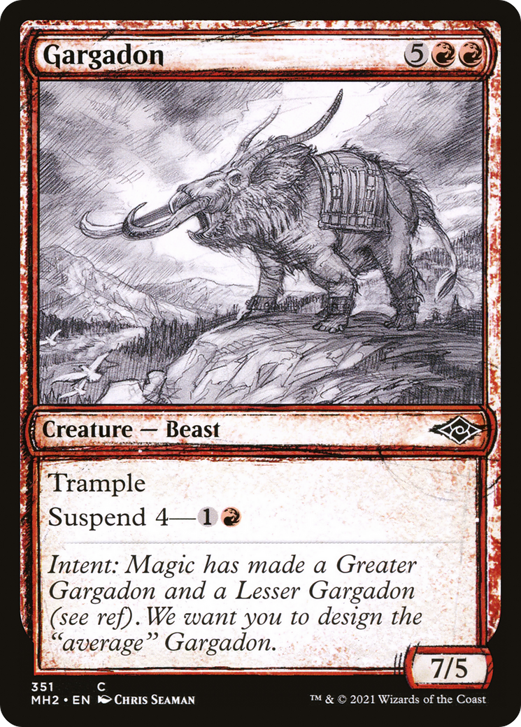Gargadon (Sketch) [Modern Horizons 2]