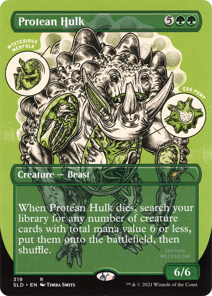 Protean Hulk (Borderless) [Secret Lair Drop Series]