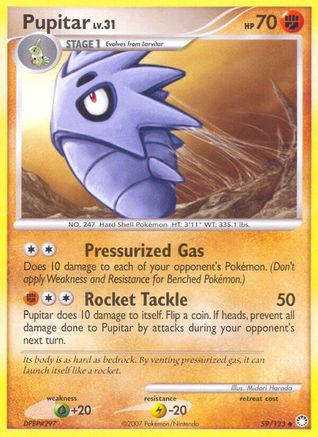 Pupitar (59/123) [Diamond & Pearl: Mysterious Treasures]