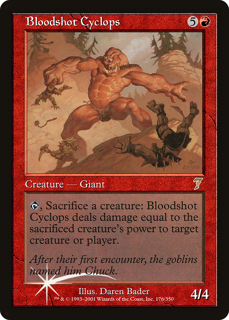 Bloodshot Cyclops [Seventh Edition]