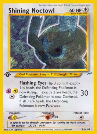 Shining Noctowl (110/105) [Neo Destiny Unlimited]