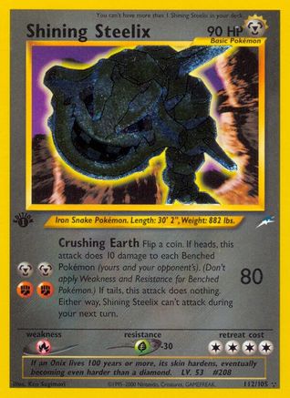 Shining Steelix (112/105) [Neo Destiny Unlimited]