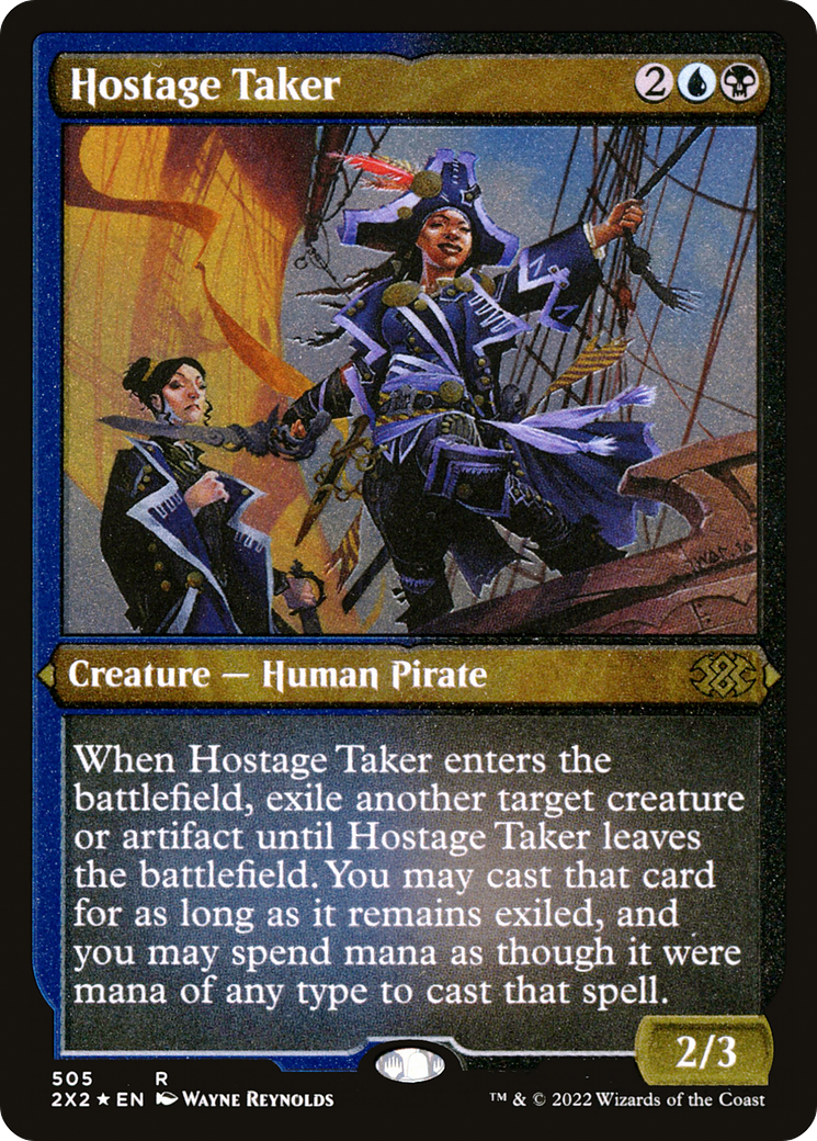 Hostage Taker (Foil Etched) [Double Masters 2022]