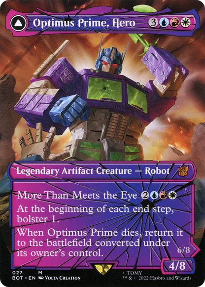 Optimus Prime, Hero // Optimus Prime, Autobot Leader (Shattered Glass) [Transformers]
