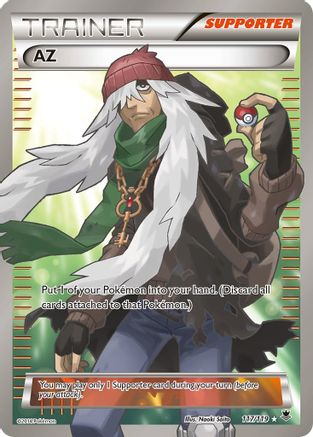AZ (Full Art) 117/119 - XY  Phantom Forces Holofoil - Ultra Rare