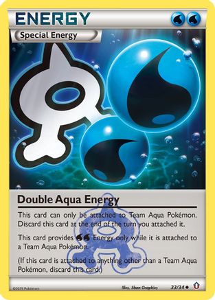 Double Aqua Energy (33/34) [XY: Double Crisis]