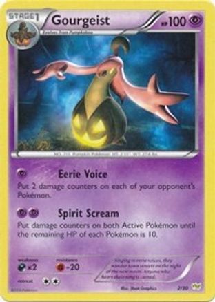 Gourgeist (2/30) [XY: Trainer Kit - Noivern]