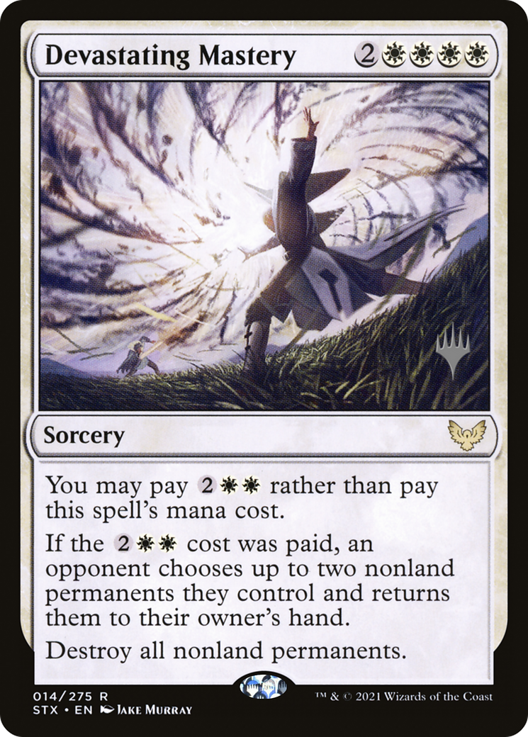 Devastating Mastery (Promo Pack) [Strixhaven: School of Mages Promos]