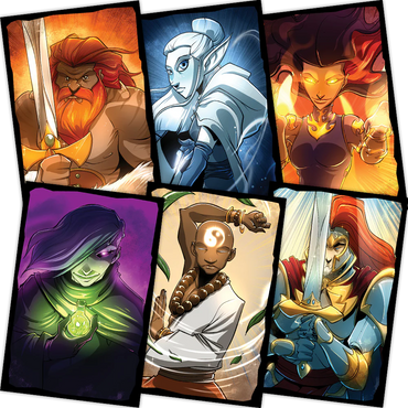 Dice Throne: Card Sleeves - Season One (8 heroes)