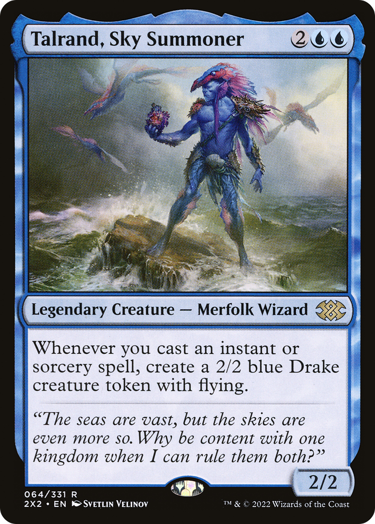 Talrand, Sky Summoner [Double Masters 2022]